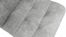 Стул «Аспен» К3 Черный муар/Микровелюр Wellmart Silver в Бердске - berdsk.katalogmebeli.com | фото 3