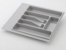 Вкладыш для кухонных принадлежностей, белый, Volpato 300 мм в Бердске - berdsk.katalogmebeli.com | фото