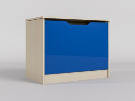 Ящик для игрушек Скай люкс (Синий/корпус Клен) в Бердске - berdsk.katalogmebeli.com | фото
